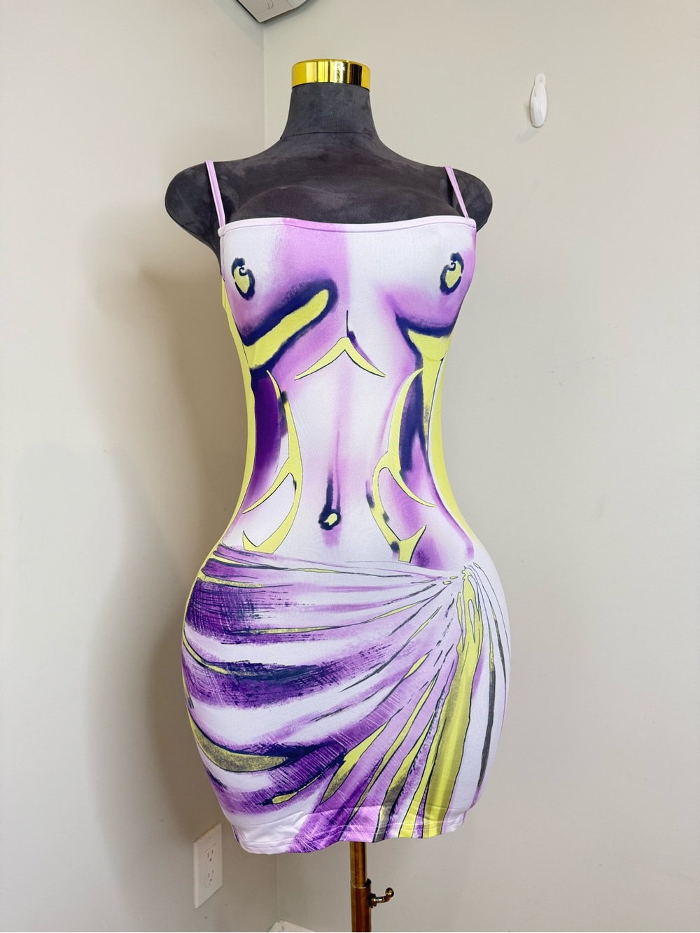 Summer Graphic Mini Dress